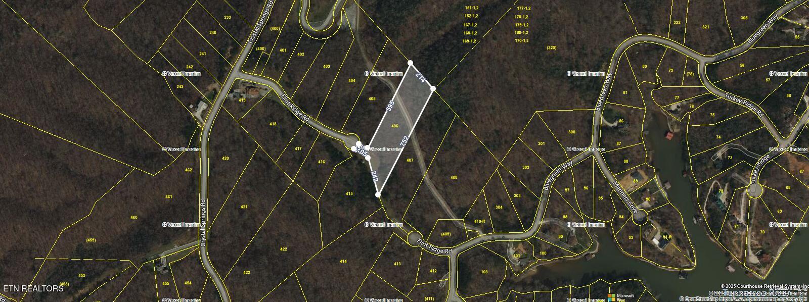 Lot 406 Flint Ridge Road Rockwood, TN 37854 - Photo 7 of 10 CRSMapImage (1)
