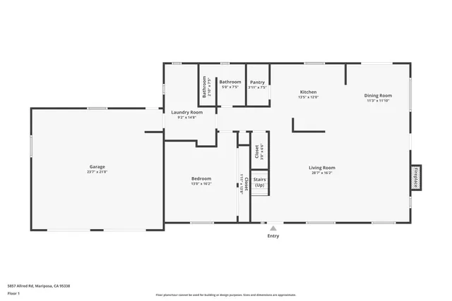 $595,000 | 5857 Allred Road, Mariposa, CA 95338