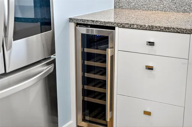 a view of closet area