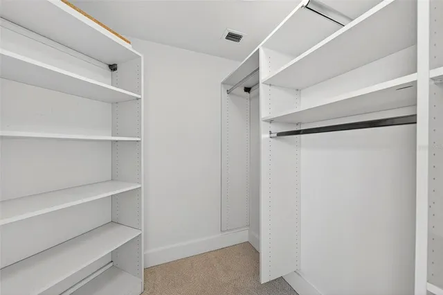 a view of water with big building in front of it