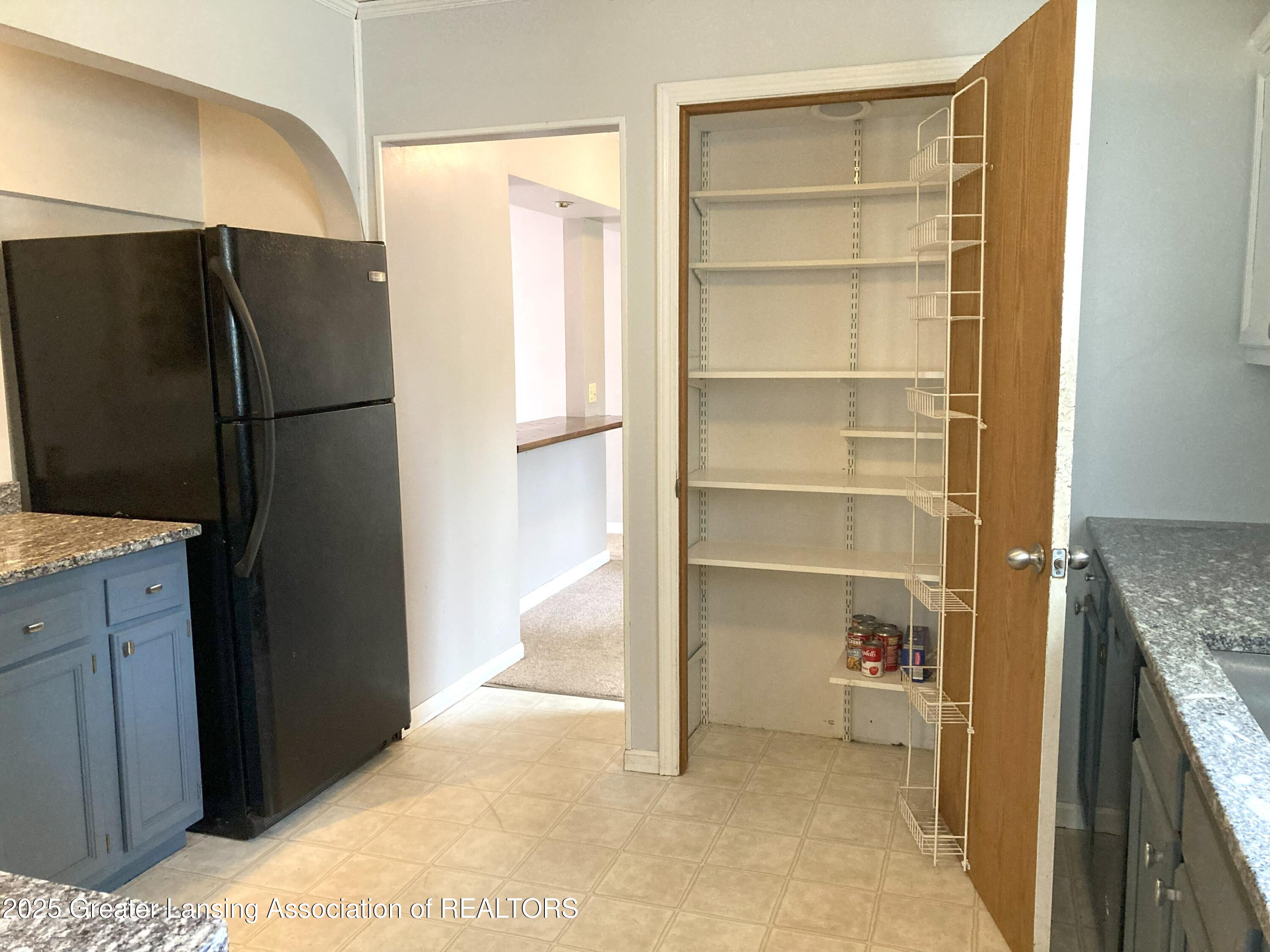 500 Spring Street Grand Ledge, MI 48837 - Photo 13 of 40 13 Kitchen with Pantry Open