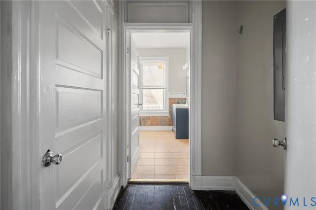 a view of a small space