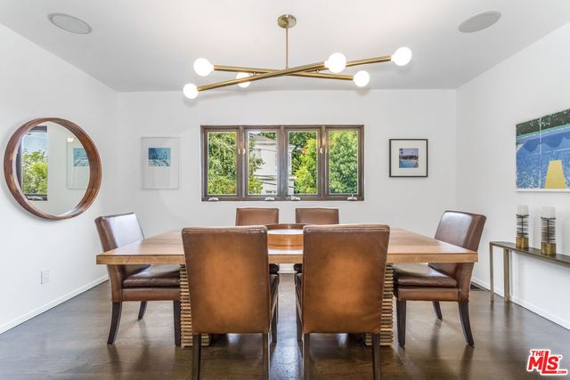 a view of two chairs in a room