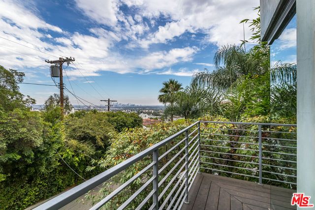 a view of city with tall buildings