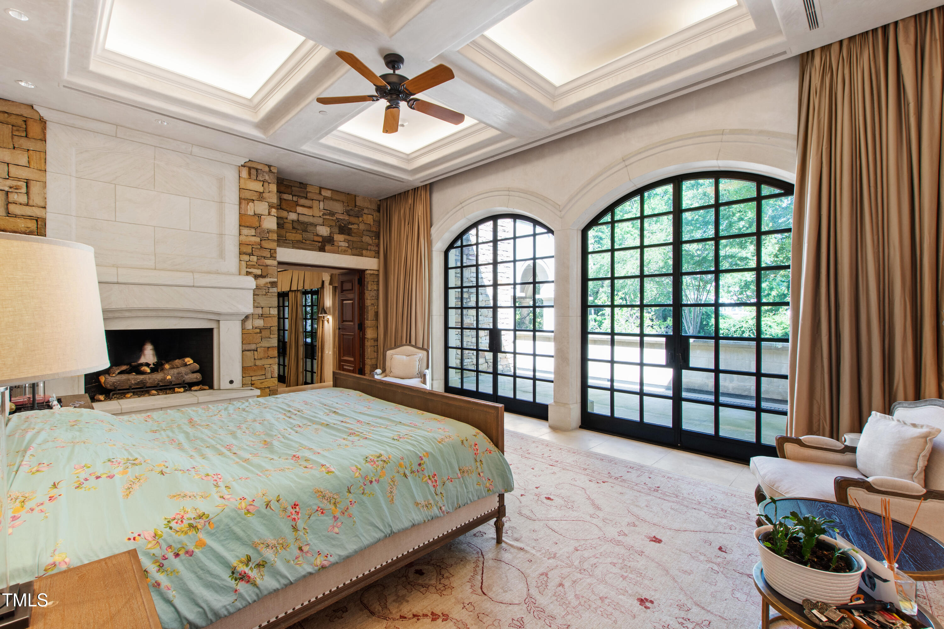 6510 New Market Way Raleigh, NC 27615 - Photo 40 of 95 a bedroom with a bed and a large window