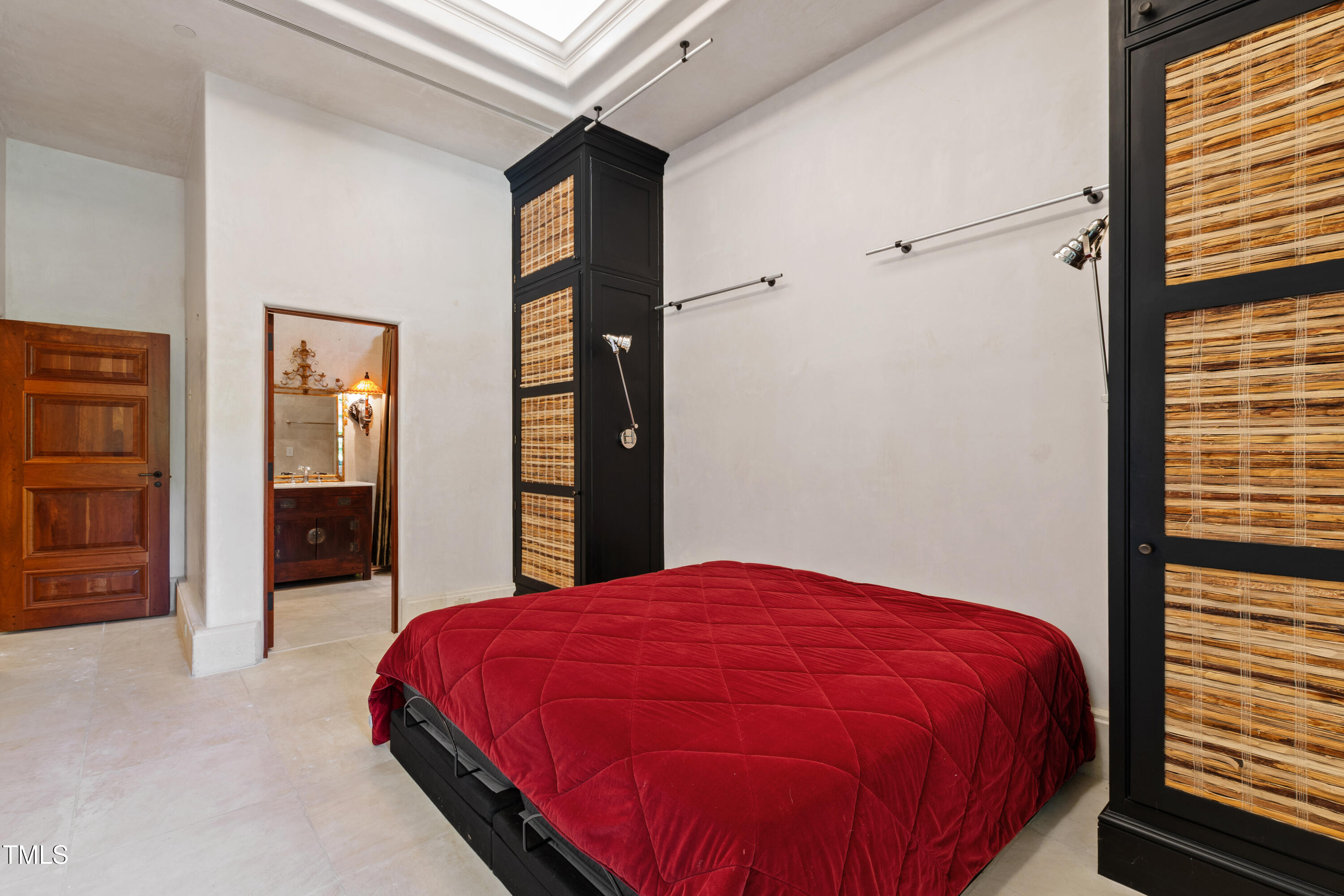 6510 New Market Way Raleigh, NC 27615 - Photo 76 of 95 a bed sitting in a bedroom next to a window and dresser