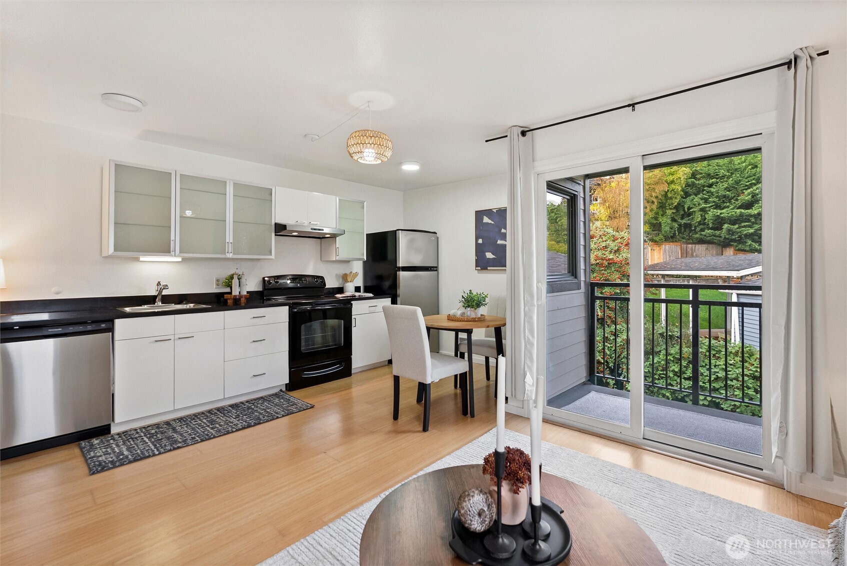 2626 East Madison Street, Unit 11 Seattle, WA 98112 - Photo 18 of 29 a kitchen with counter top space and appliances