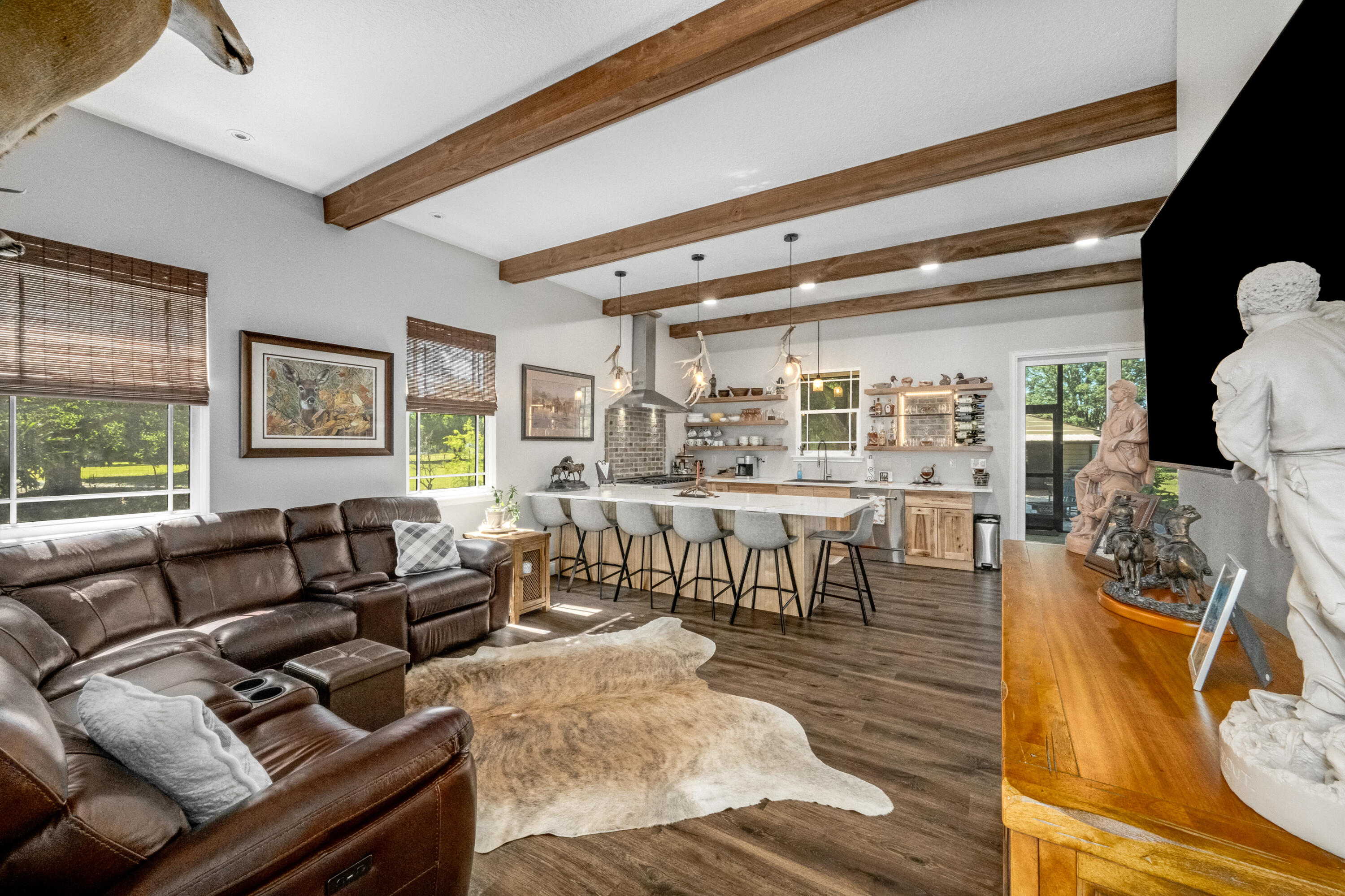 4600 Dixie Way Mims, FL 32754 - Photo 7 of 86 a living room with furniture and wooden floor