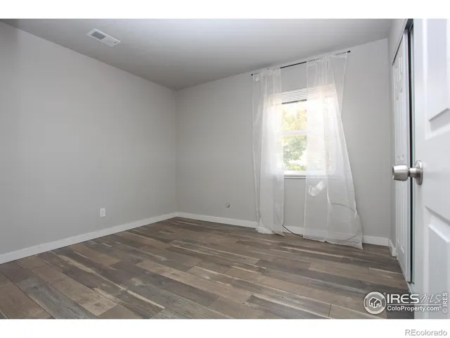 a view of wooden floor