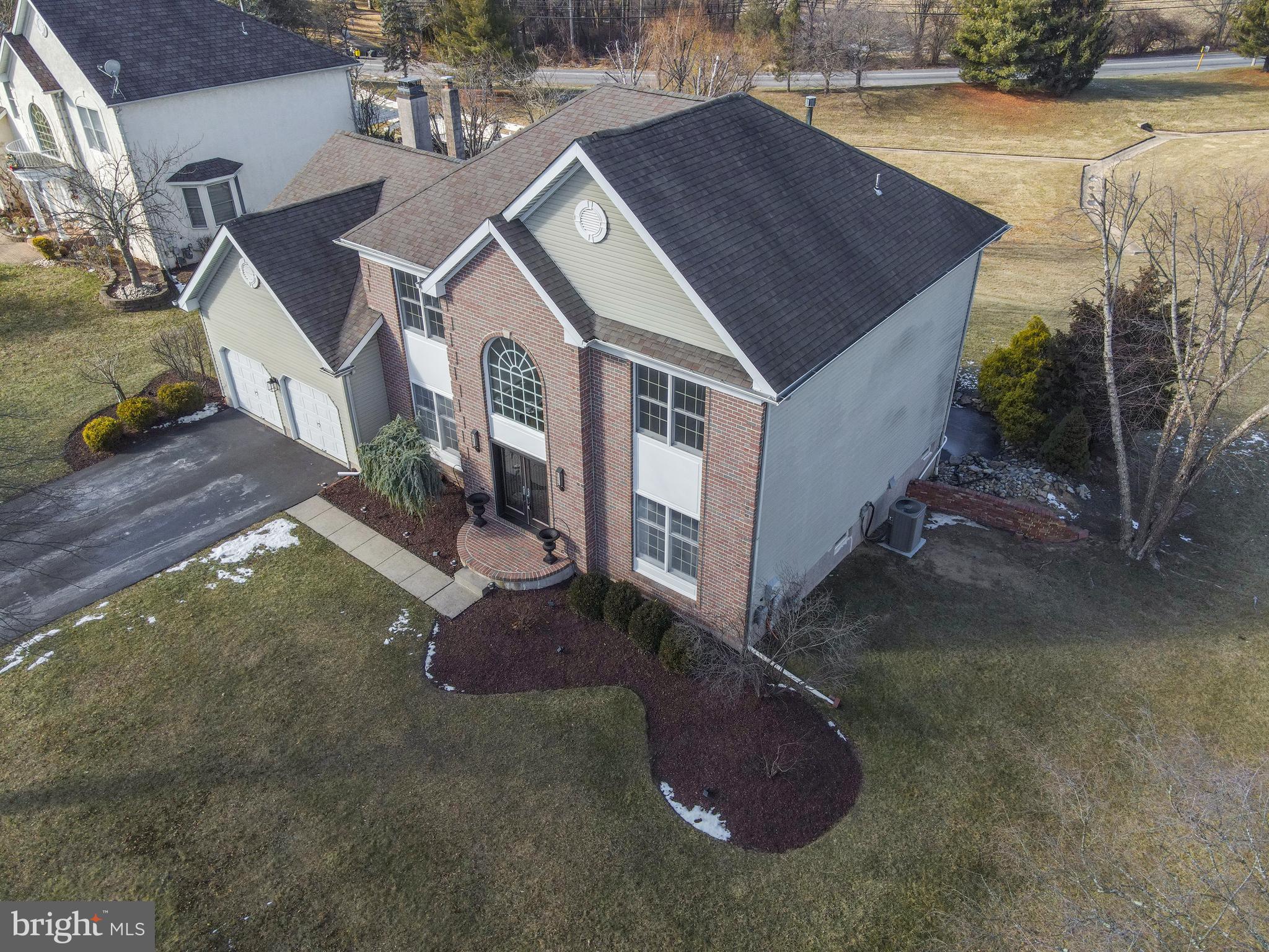 131 Hope Road Holland, PA 18966 - Photo 45 of 55 a aerial view of a house with yard