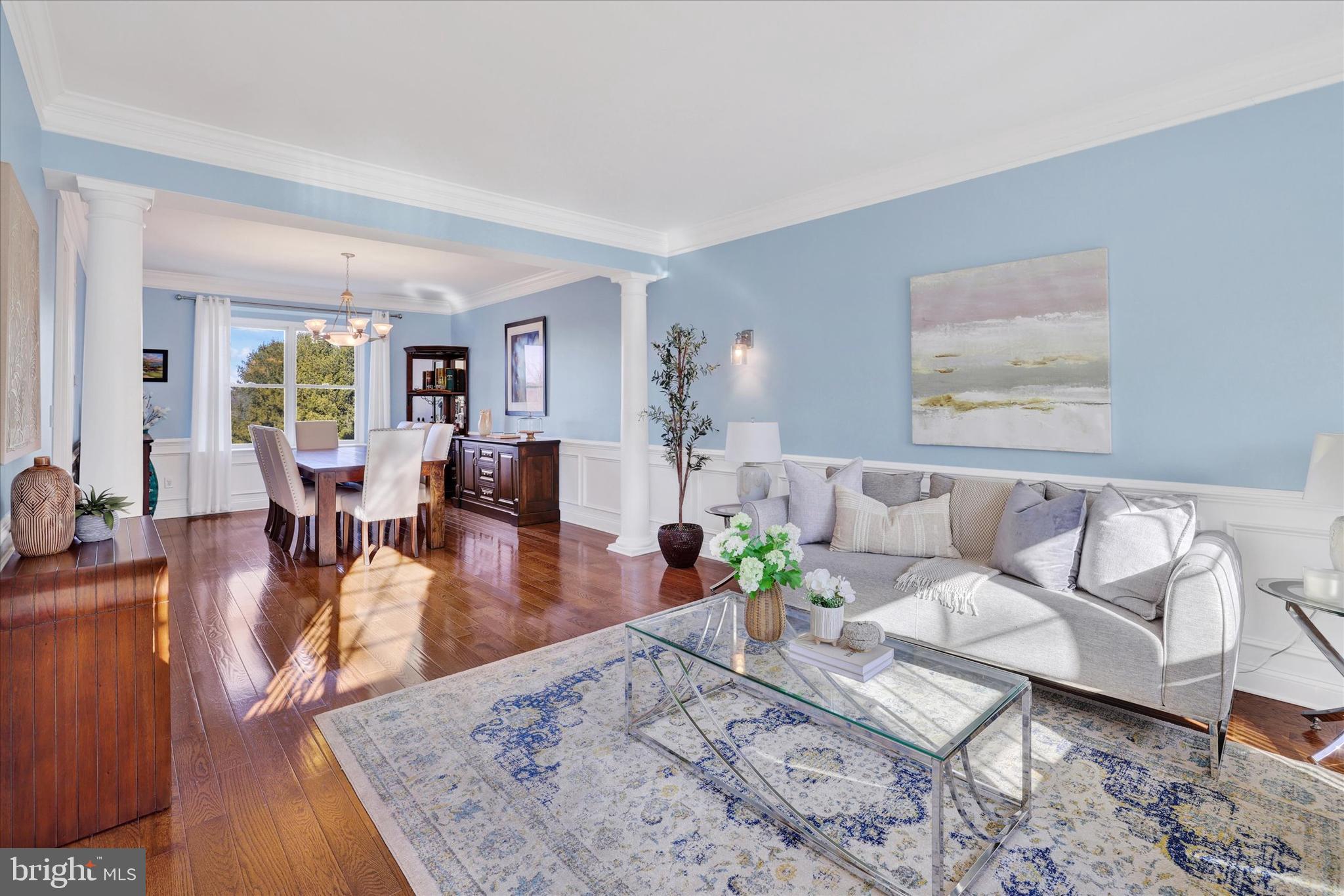 131 Hope Road Holland, PA 18966 - Photo 7 of 55 a living room with furniture and wooden floor