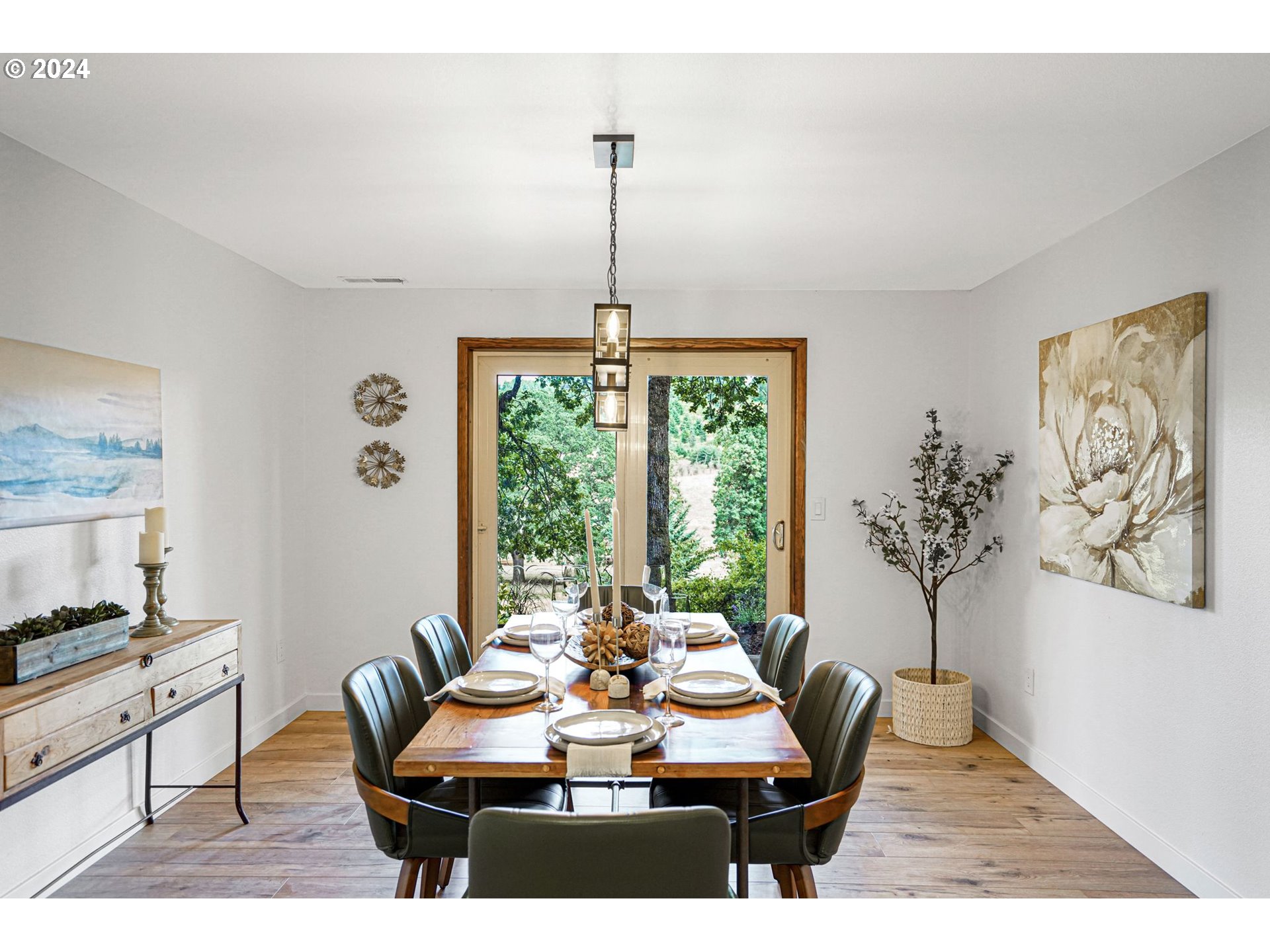 7565 Bates Road South Salem, OR 97306 - Photo 8 of 29 a view of a dining room with furniture window and outside view