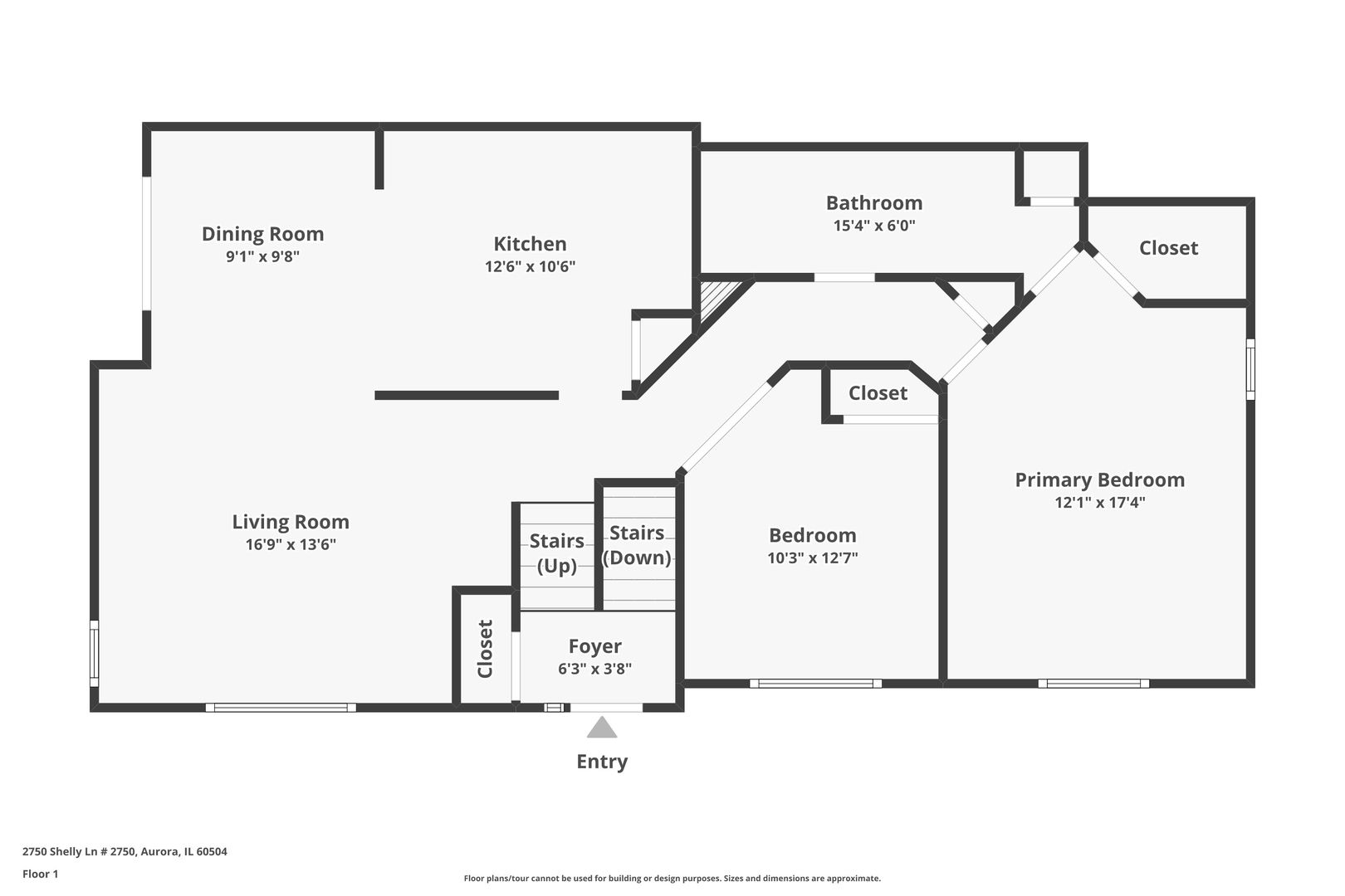 2750 Shelly Lane Aurora, IL 60504 - Photo 32 of 32 a picture of a wall with a white wall and a white wall