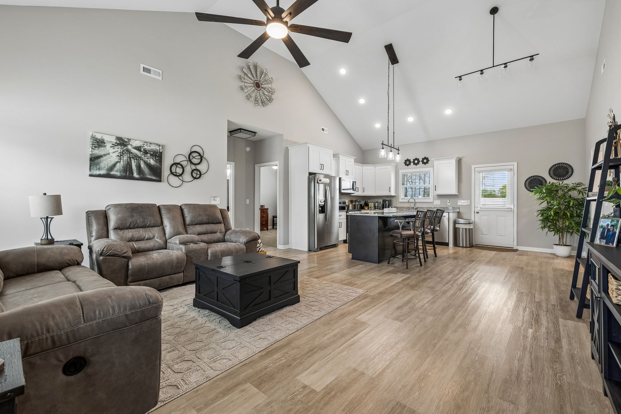 180 Vickers Hill Road Smithville, TN 37166 - Photo 6 of 33 a living room with furniture and wooden floor