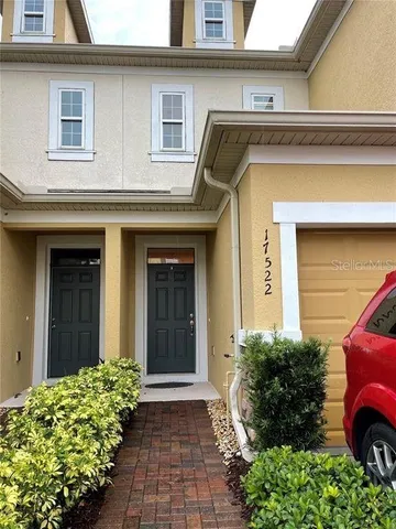 a view of entrance of house