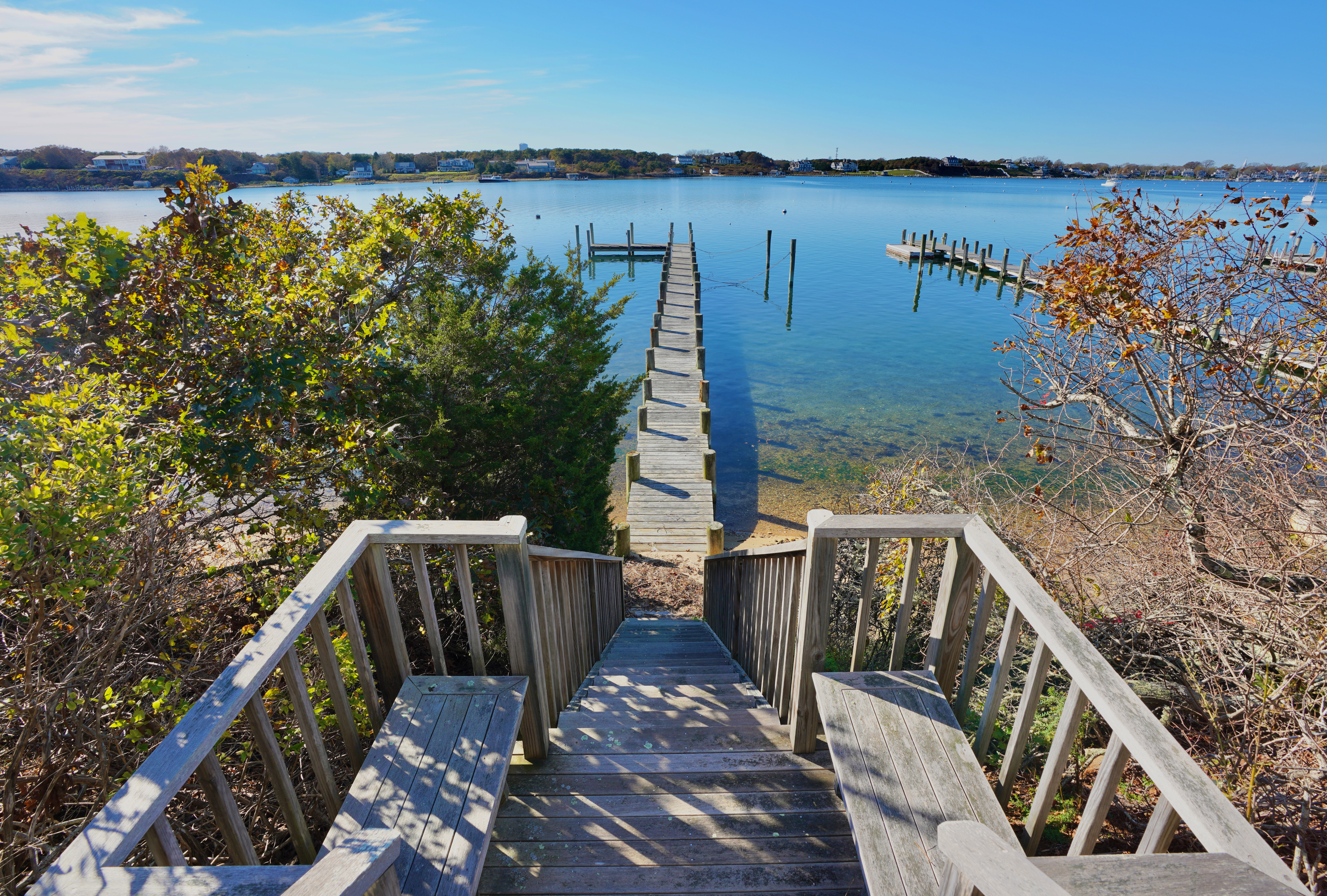 30 Calebs Pond Road Edgartown, MA 02539 - Photo 26 of 35 a view of balcony with furniture