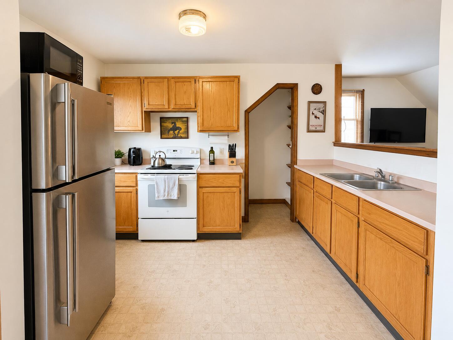 6 Grist Mill Road Franklin, ME 04634 - Photo 24 of 30 3rd level Kitchen