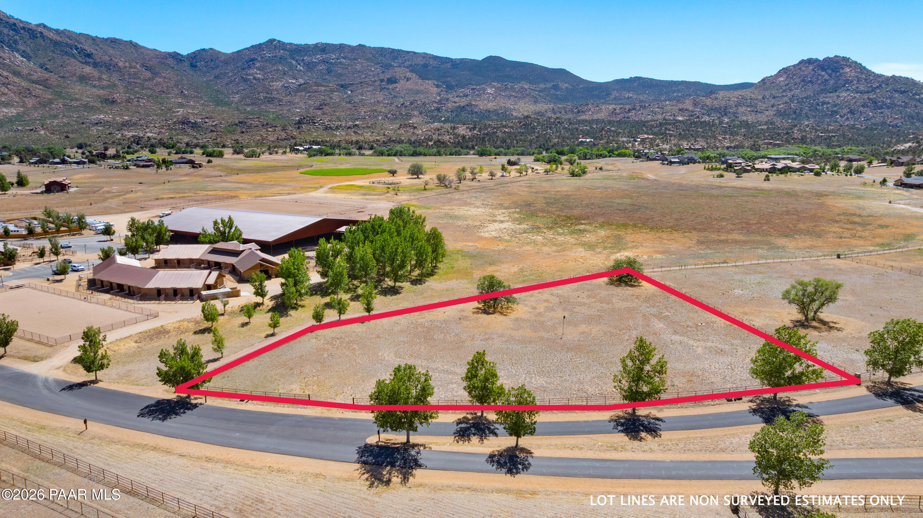 9230 North Callahan Road Prescott, AZ 86305 - Photo 7 of 24 11-Aerial Line