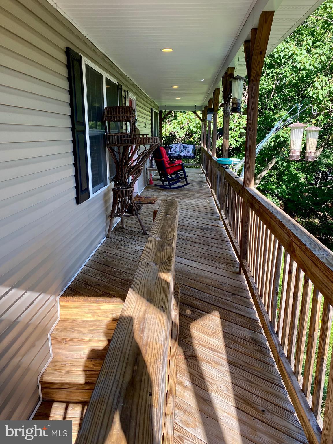1157 Granny Smith Road Linden, VA 22642 - Photo 6 of 44 Spacious front deck