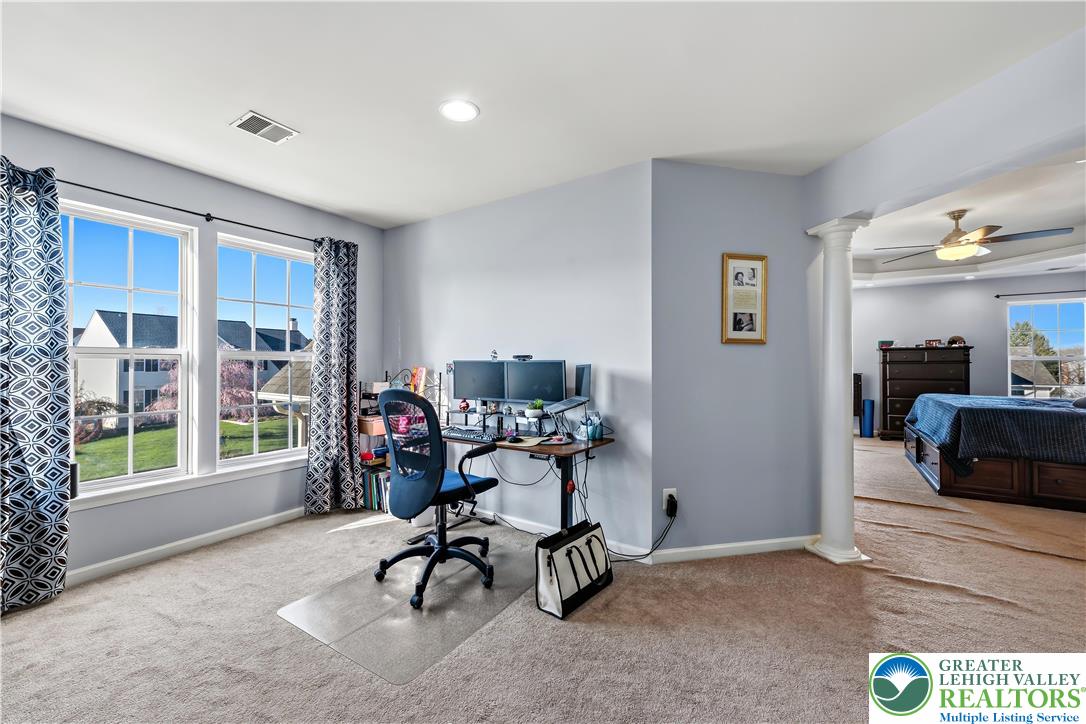 130 Lower Way Road Easton, PA 18045 - Photo 25 of 56 a view of a livingroom with workspace and a window