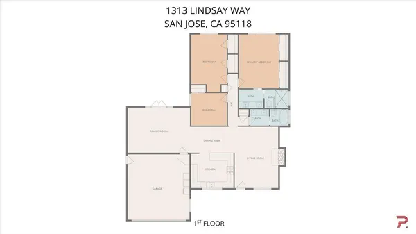 $1,898,000 | 1313 Lindsay Way, San Jose, CA 95118