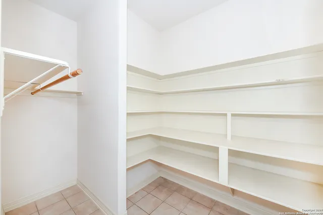 a view of a room with shelf