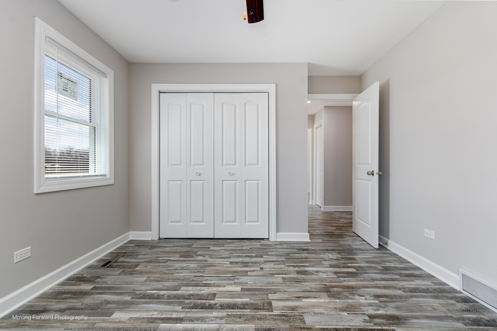 38W715 Huntley Road West Dundee, IL 60118 - Photo 28 of 42 a view of an empty room with wooden floor and a window
