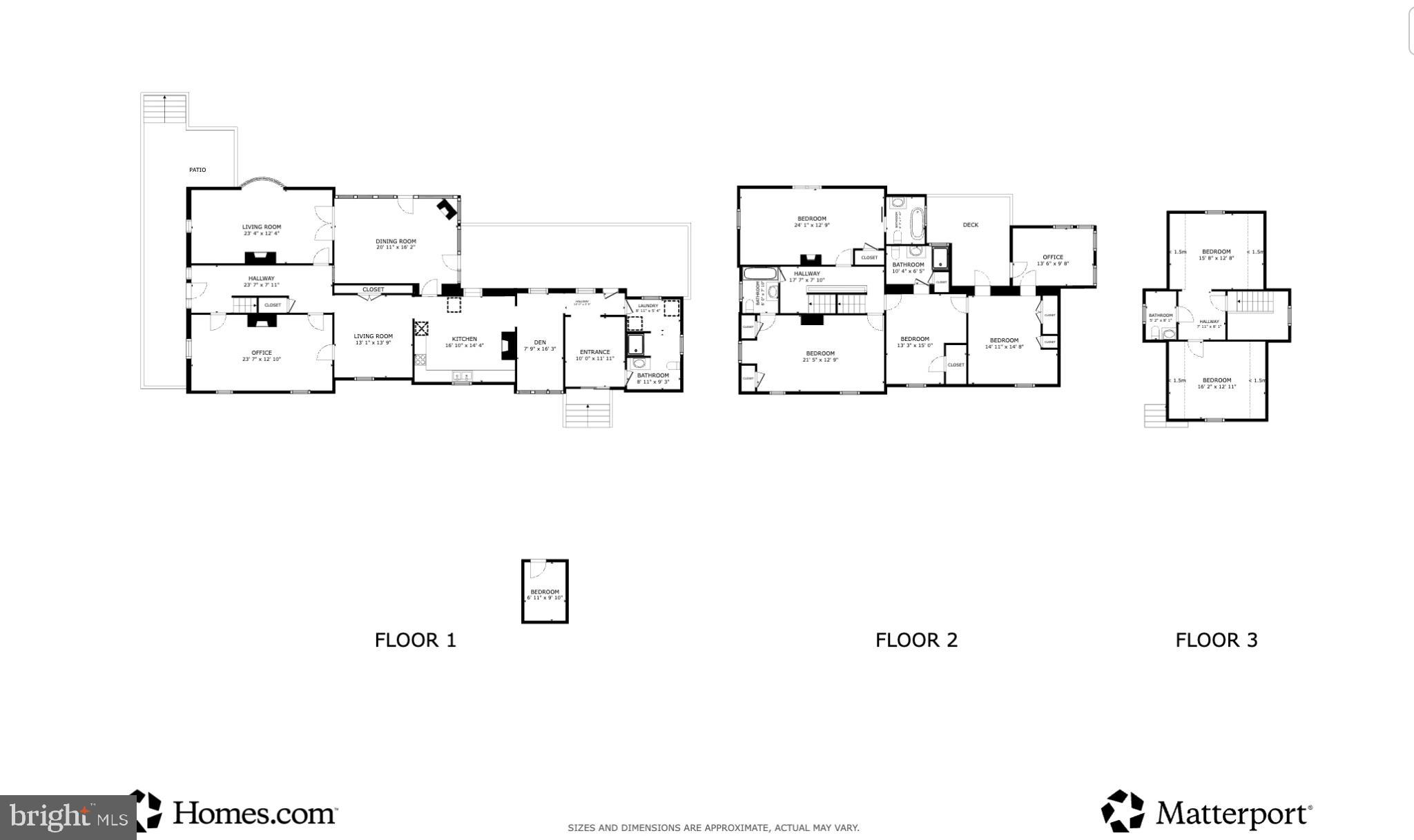 6739 South Clifton Road Frederick, MD 21703 - Photo 51 of 52 Detailed floor plan of a spacious residence.