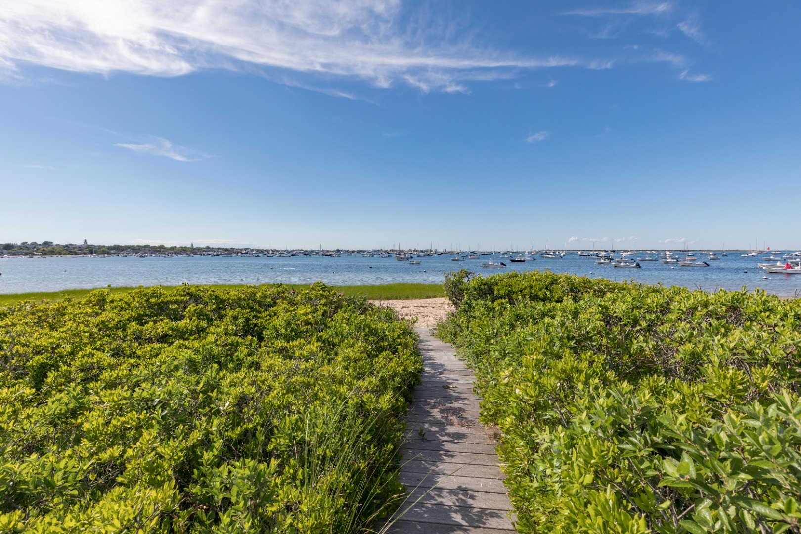 20 Berkeley Avenue Nantucket, MA 02554 - Photo 19 of 30 a view of a water pond with an ocean view