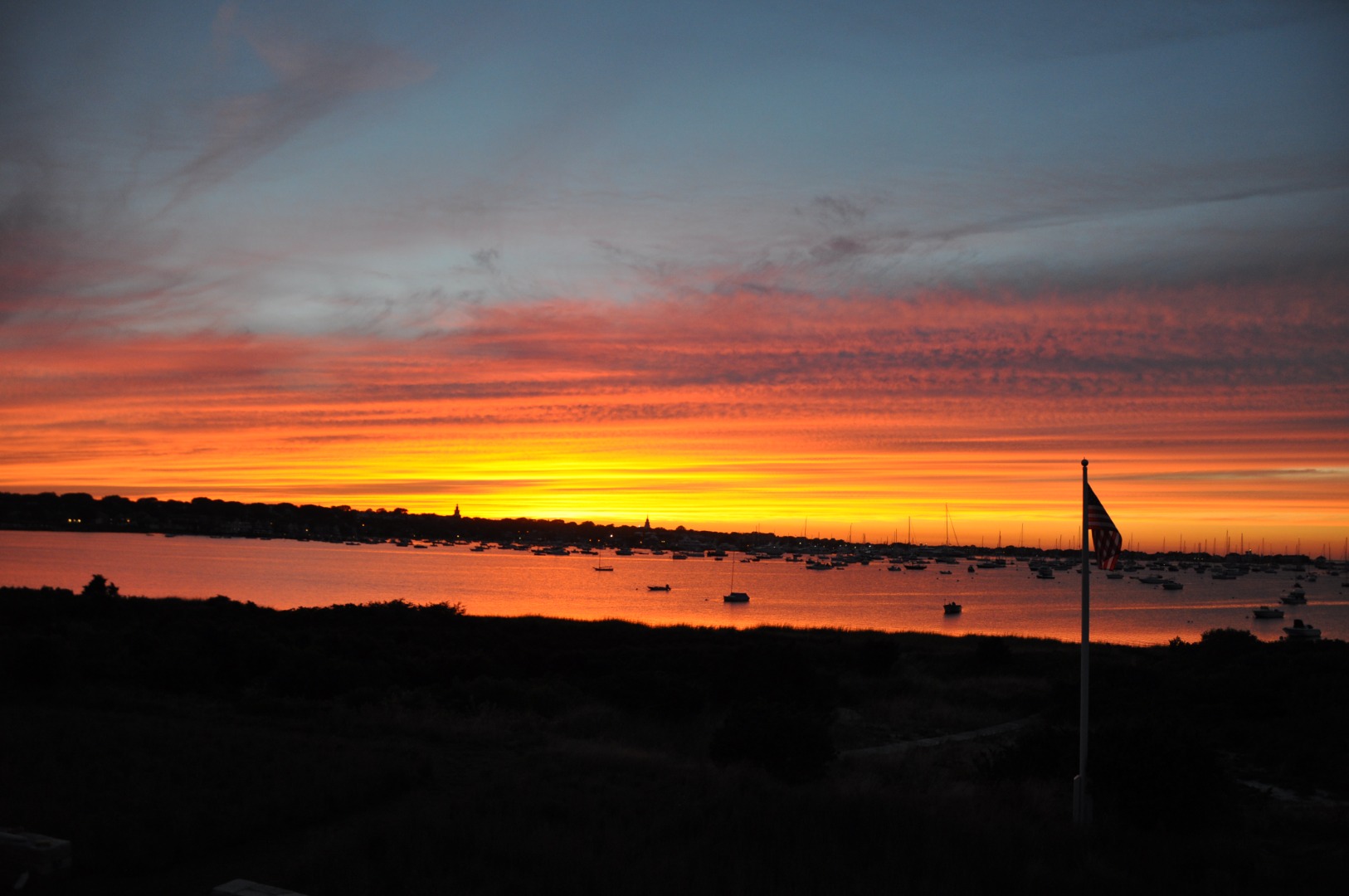 20 Berkeley Avenue Nantucket, MA 02554 - Photo 21 of 30 a view of an ocean from a balcony