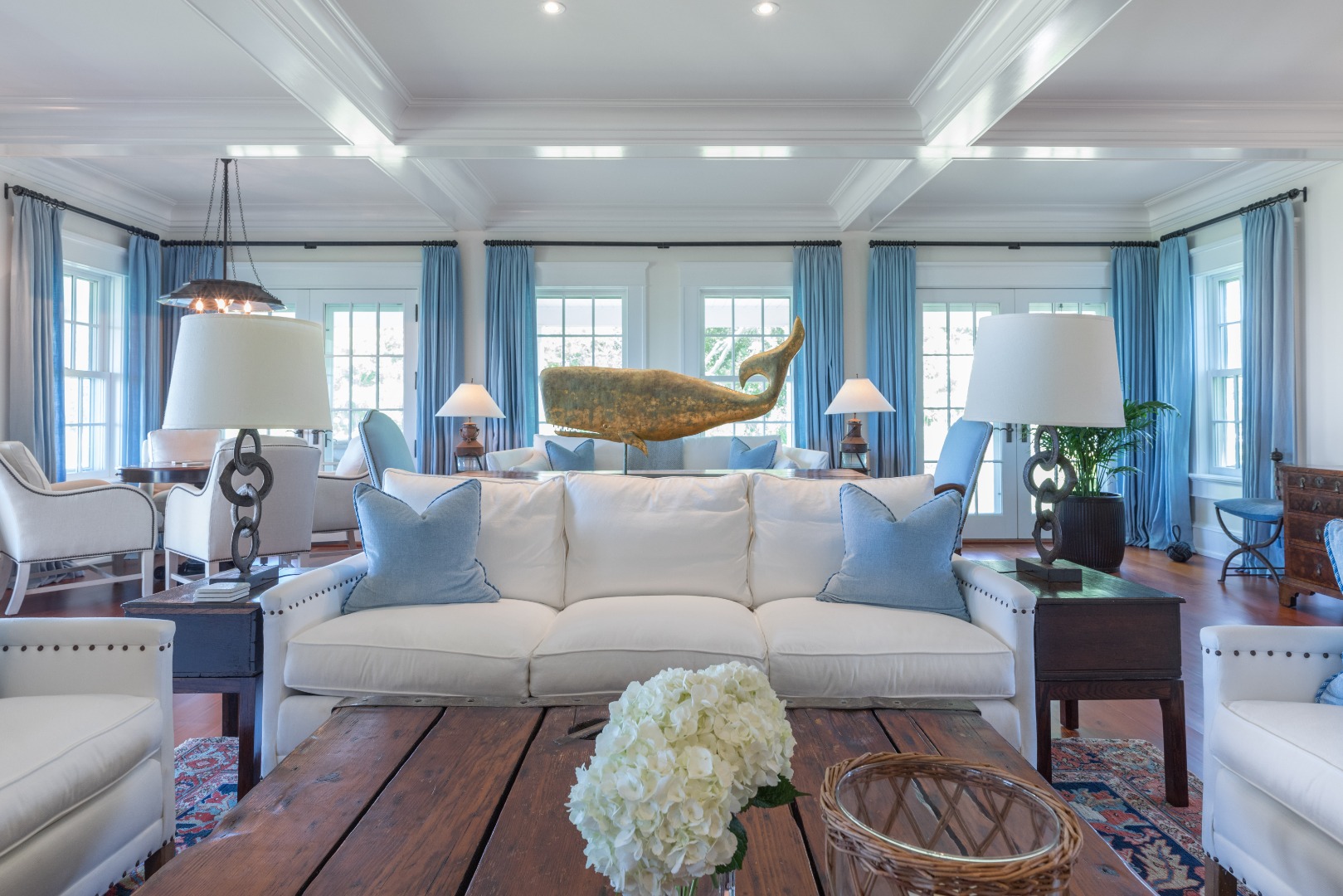 20 Berkeley Avenue Nantucket, MA 02554 - Photo 26 of 30 a living room with furniture and a large window