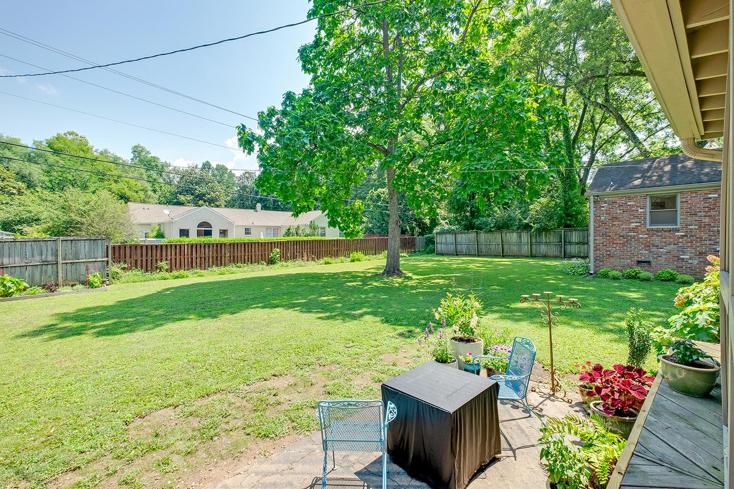 104 Alton Road Nashville, TN 37205 - Photo 29 of 30 Fully fenced yard and patio