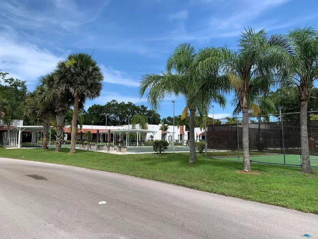 a view of a volley ball court