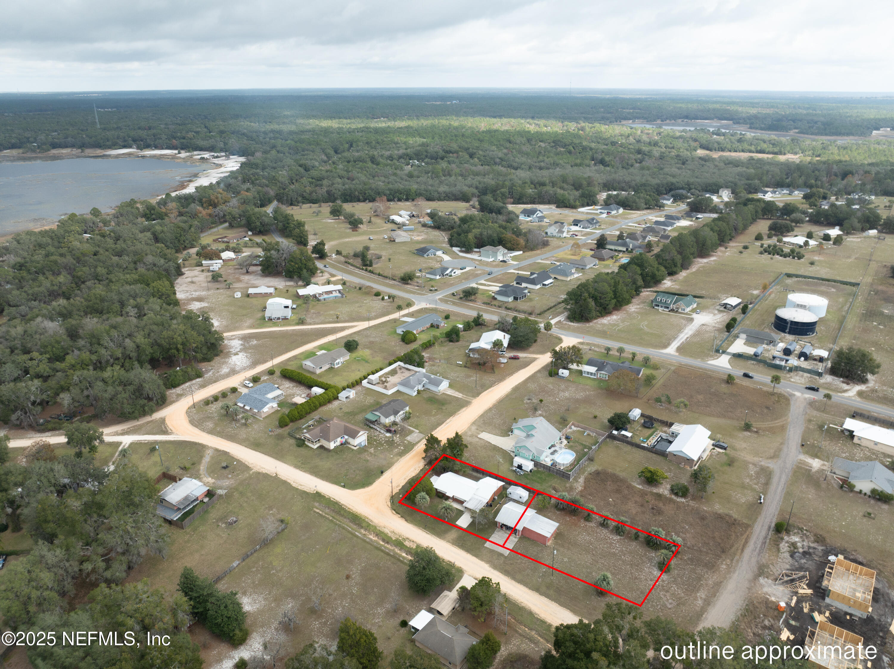 6276 Magnolia Street Keystone Heights, FL 32656 - Photo 43 of 45 an aerial view of a city