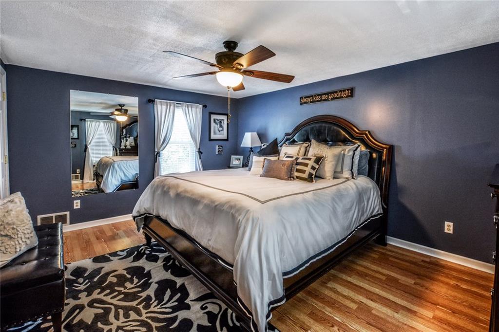358 Oak Road Gibsonia, PA 15044 - Photo 13 of 22 Newly Updated Master Bedroom w/Lighted Ceiling Fan.