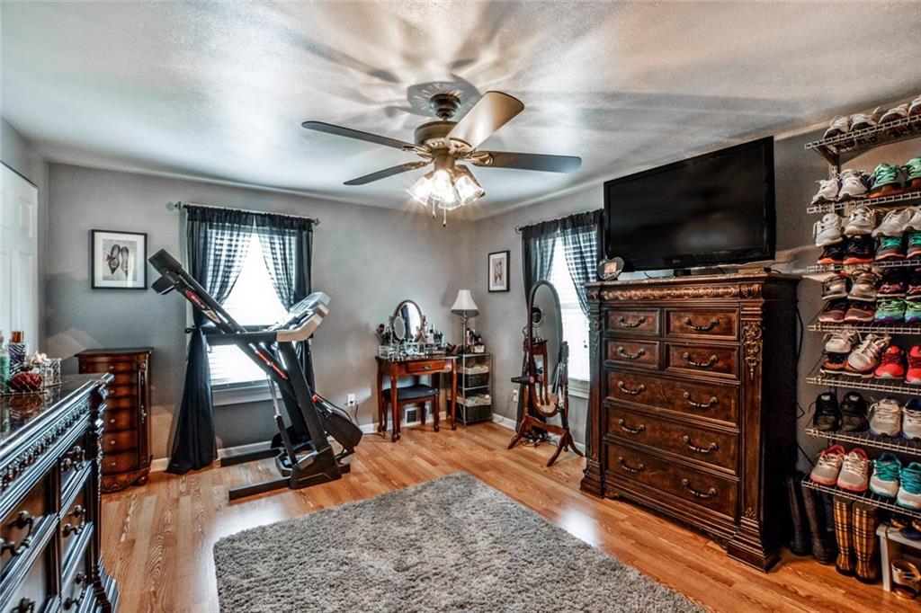 358 Oak Road Gibsonia, PA 15044 - Photo 14 of 22 Newly Updated Bedroom 2 w/Lighted Ceiling Fan.