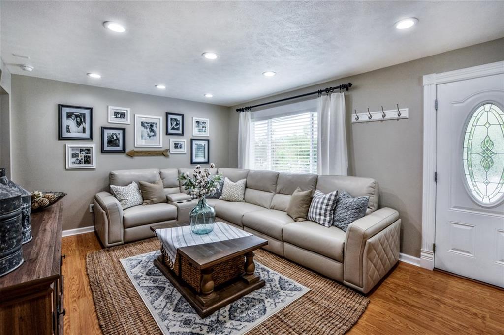 358 Oak Road Gibsonia, PA 15044 - Photo 3 of 22 Living Room w/Recessed Lighting