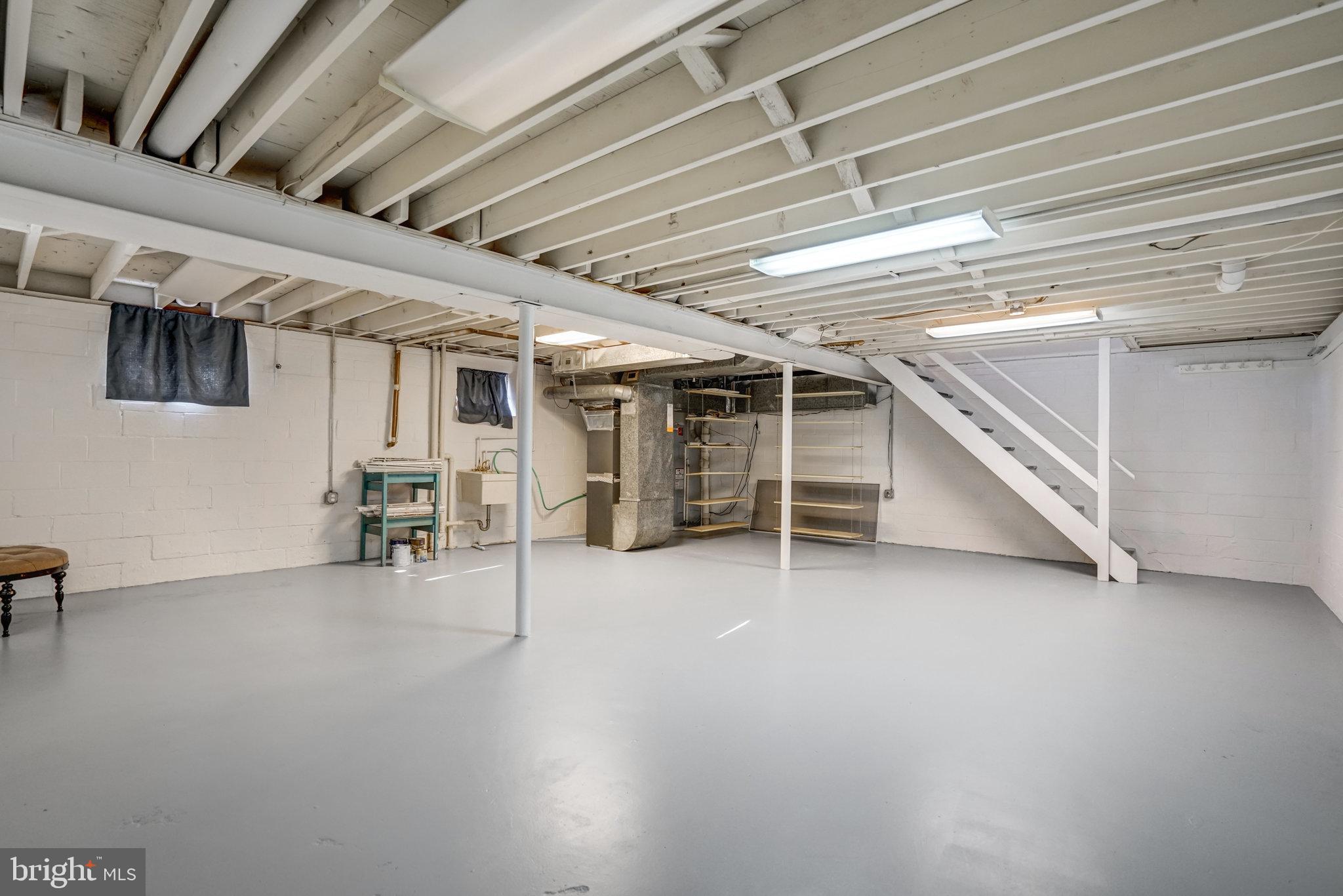 6002 Sherborn Lane Springfield, VA 22152 - Photo 44 of 52 Unfinished basement, ample storage