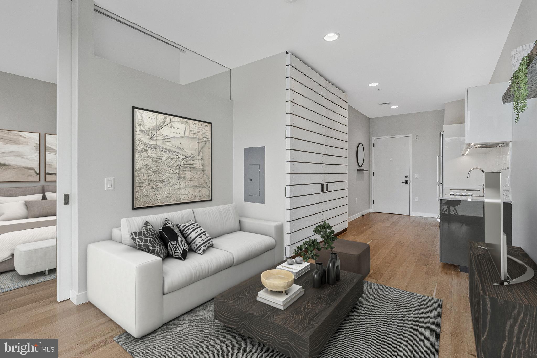 57 N Street Northwest, Unit 433 Washington, DC 20001 - Photo 8 of 58 Open and inviting floor plan.