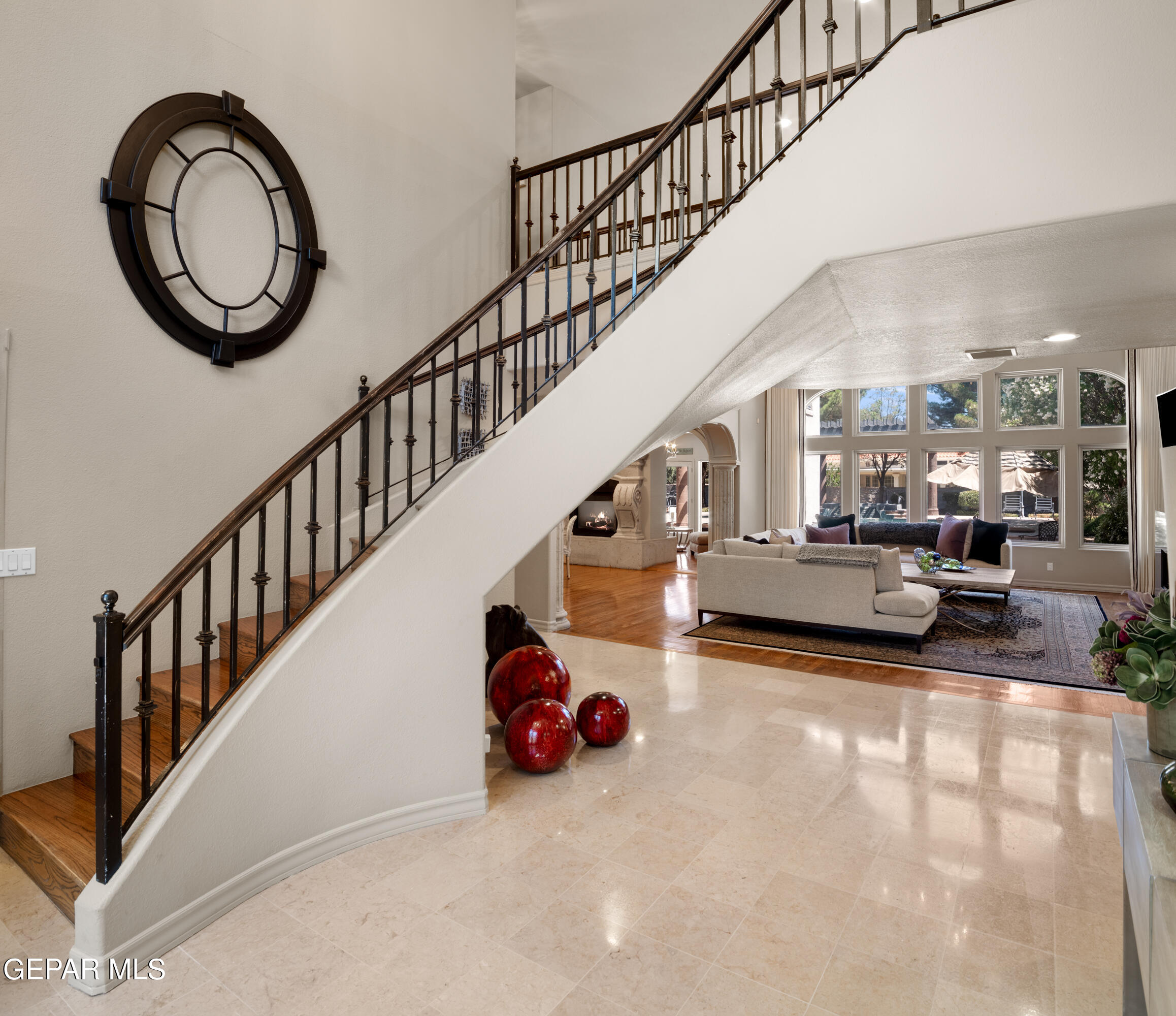 813 Rosinante Road El Paso, TX 79922 - Photo 14 of 67 a view of livingroom with furniture and stairs
