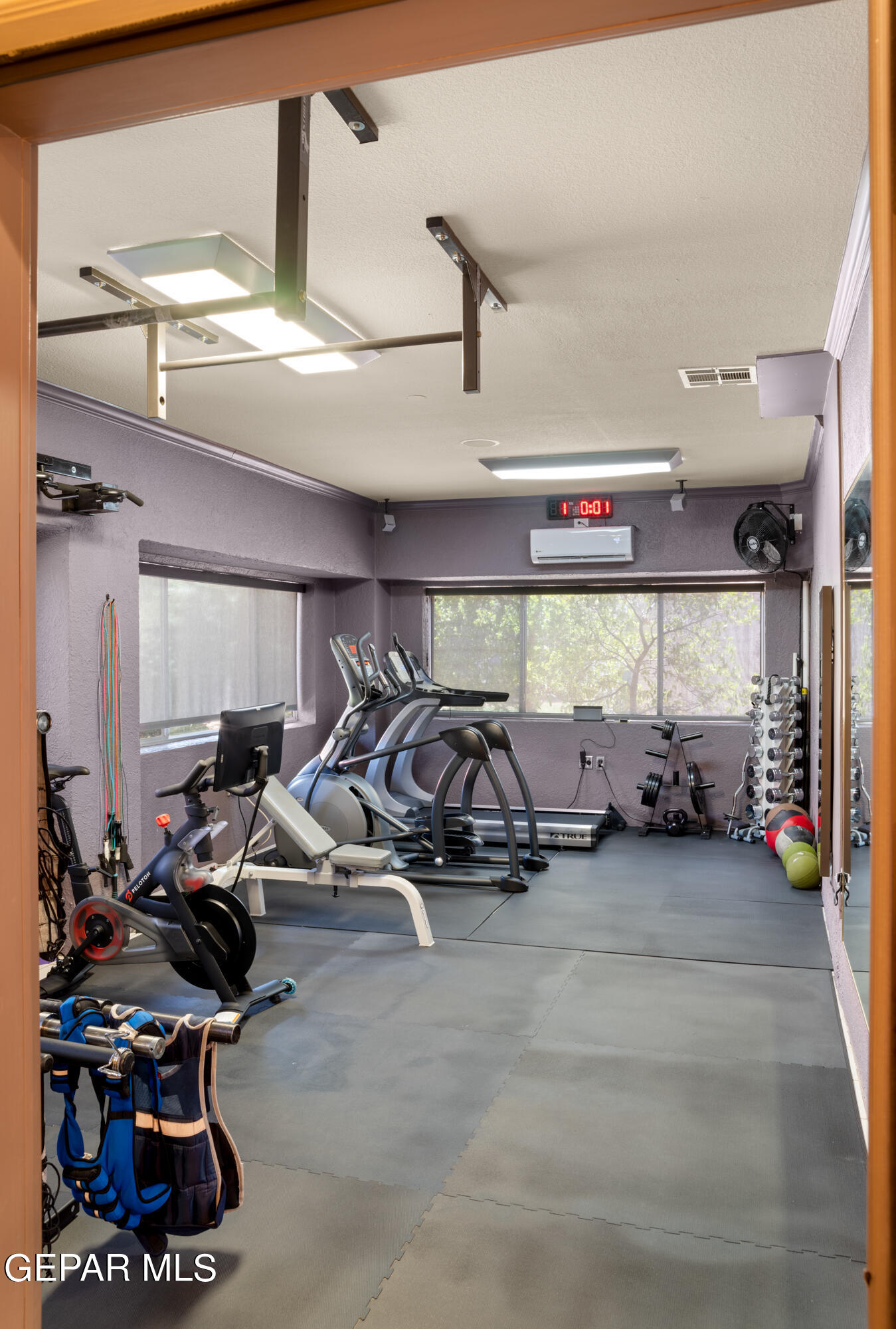 813 Rosinante Road El Paso, TX 79922 - Photo 36 of 67 a view of a room with gym equipment