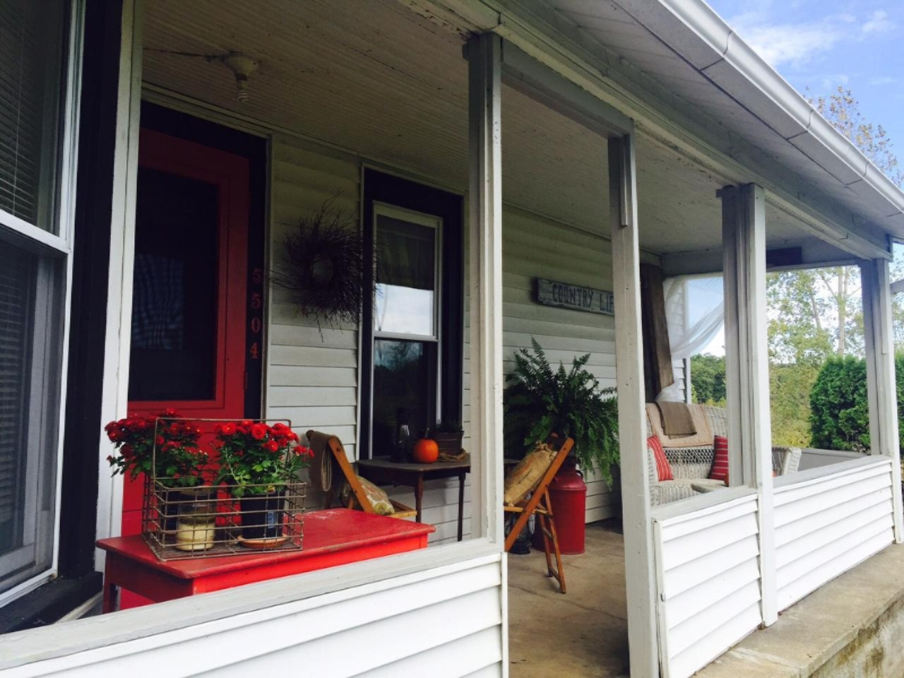 5504 Gun Lake Road Hastings, MI 49058 - Photo 2 of 27 Charming Front Porch