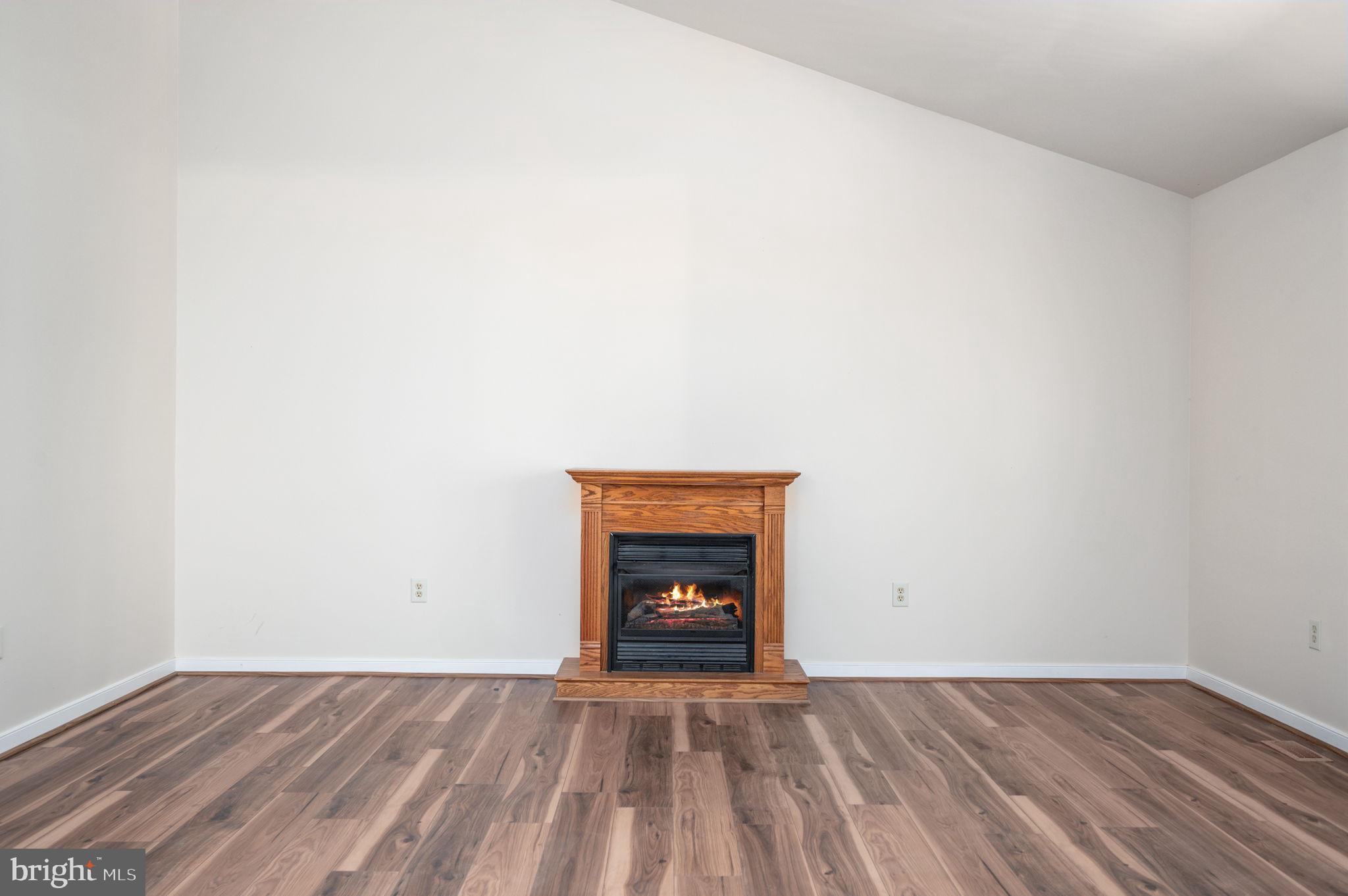 1822 Copper Line Road Bumpass, VA 23024 - Photo 11 of 65 a view of an empty room with wooden floor and a fireplace