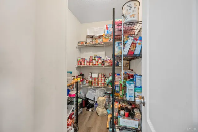 a room with storage and utility