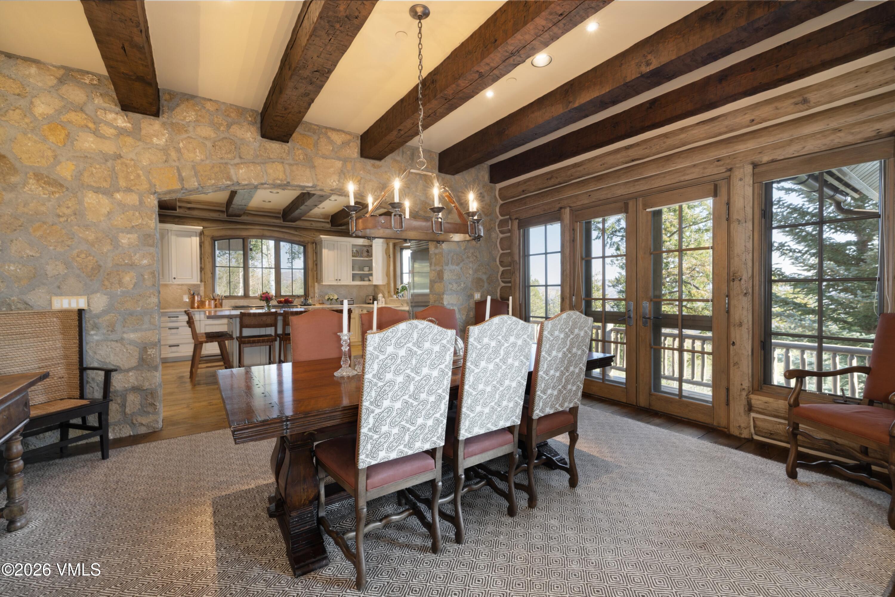 203 Jouflas Ranch Road Wolcott, CO 81655 - Photo 7 of 43 6 Dining Room
