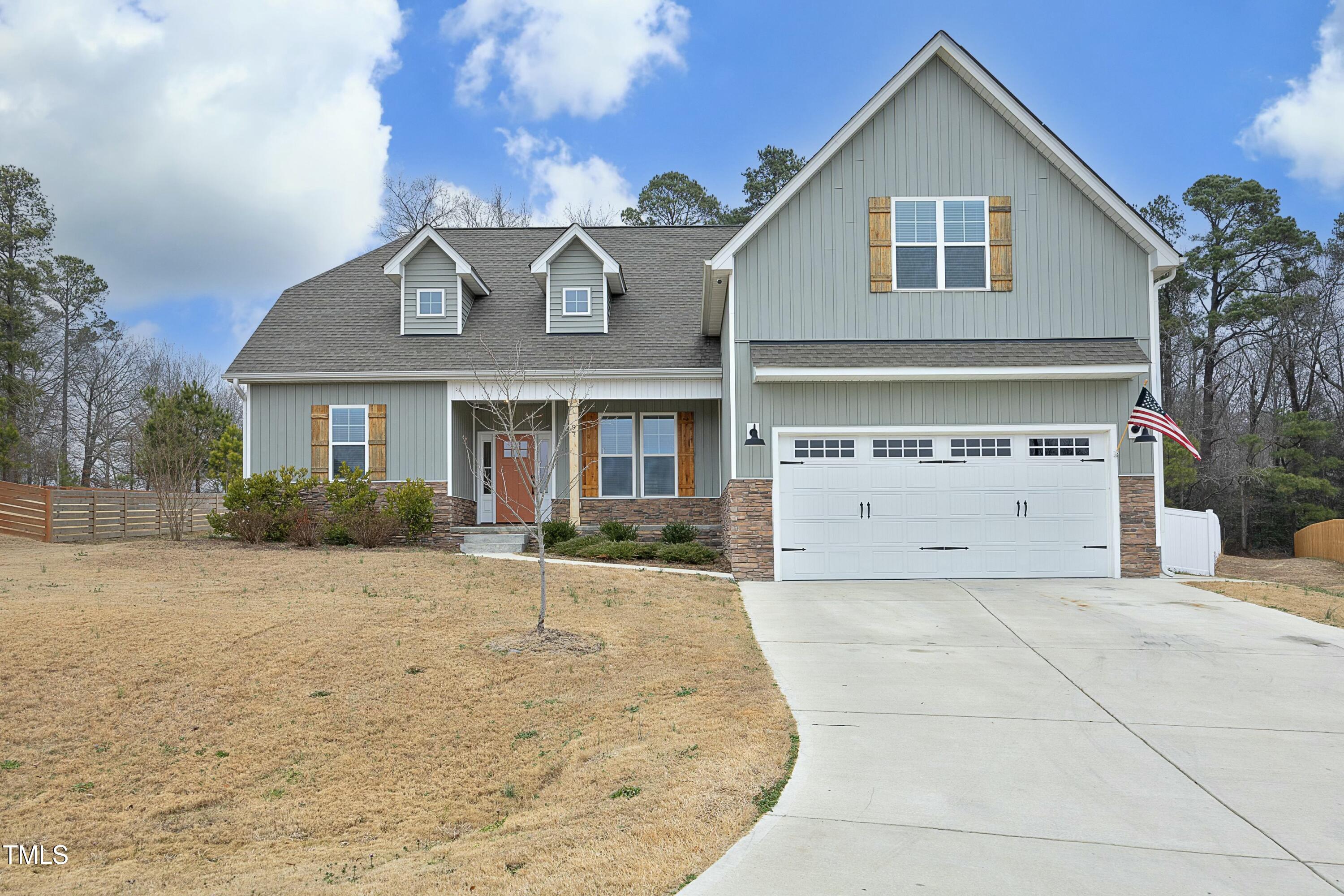 97 Buckstone Place Willow Spring, NC 27592 - Photo 1 of 33 a view of a house with a outdoor space