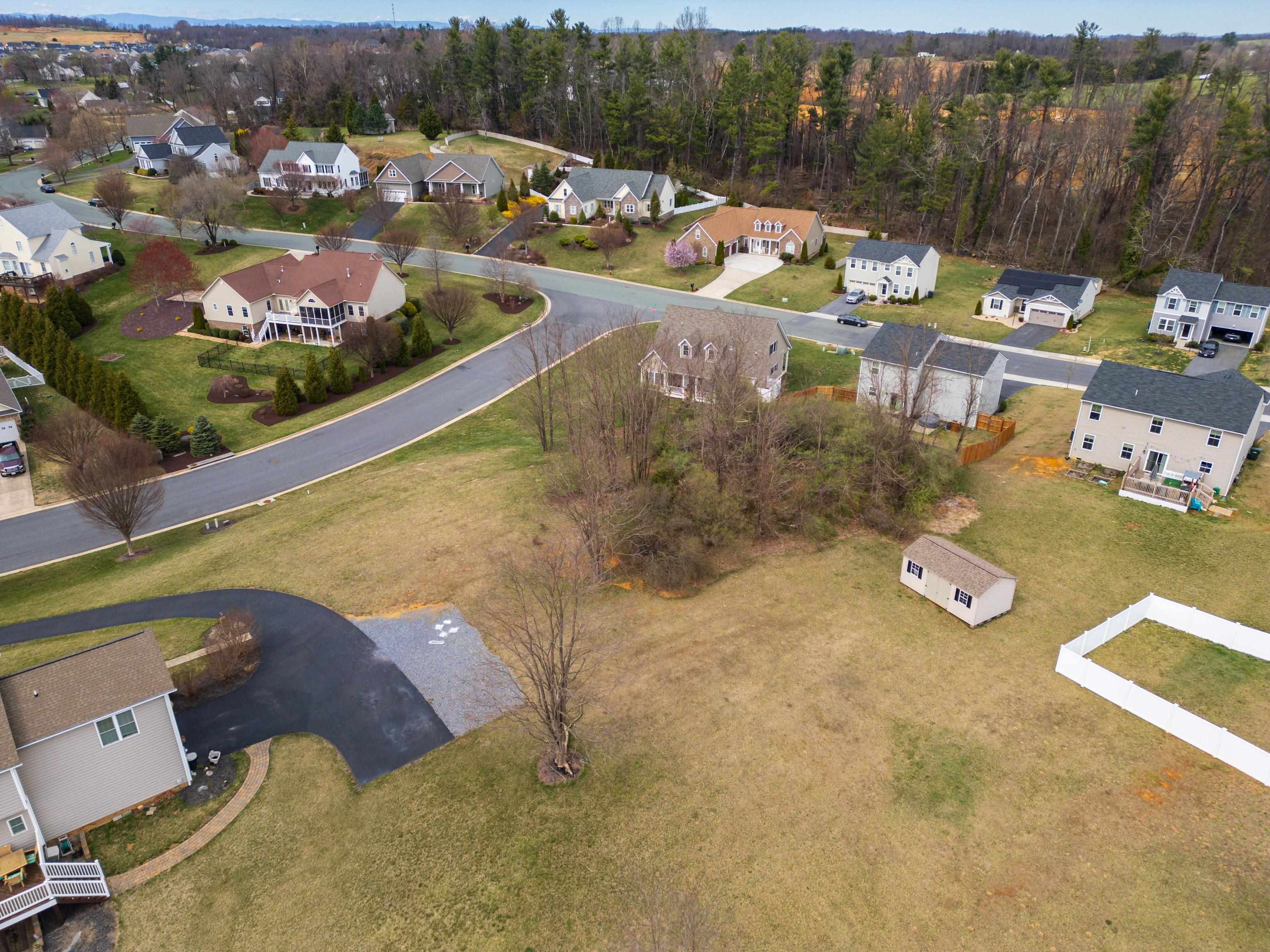 105 Compass Drive Waynesboro, VA 22980 - Photo 6 of 9 an aerial view of a house with yard swimming pool and outdoor seating