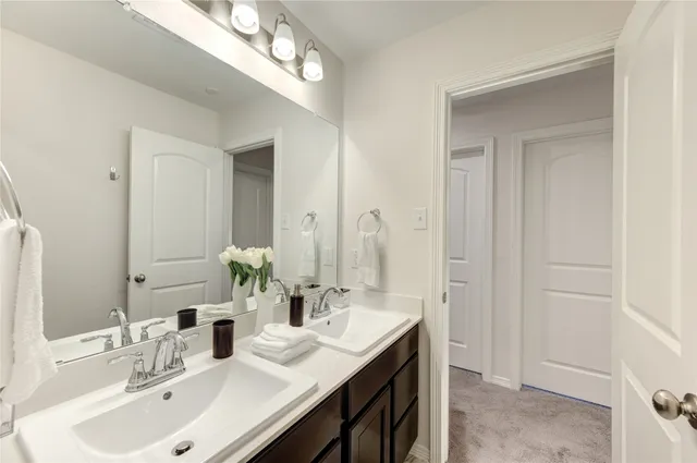 a view of a livingroom with furniture and a window