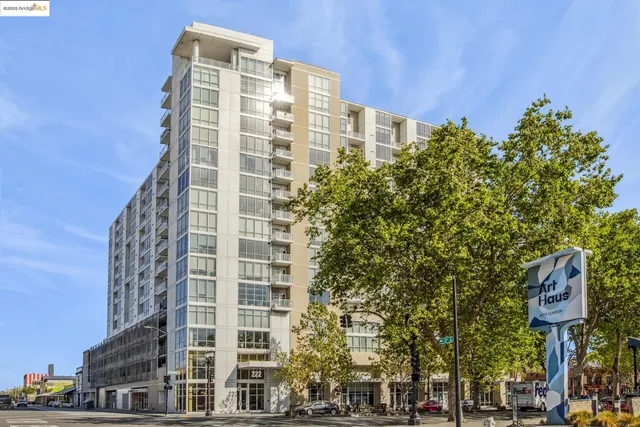 a front view of a building