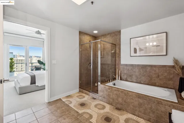 a view of a swimming pool and lounge chair